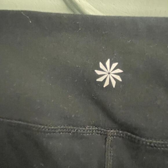 Athleta Black Full Length Leggings Size Small Athleisure Athletic Gym Workout - Picture 3 of 5